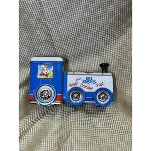 Kelloggs Rice Krispies tin train vintage 1999 90’s new metal promotional